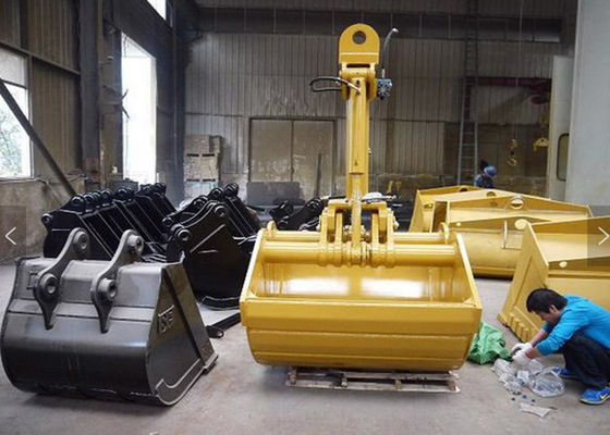 Cubo hidráulico del gancho agarrador de la cubierta de la buena calidad para el excavador 1-80T hecho en la fábrica de China