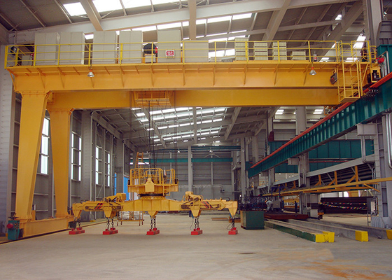 Alto rendimiento grúa de pórtico de 50 toneladas semi/grúas de pórtico voladizas para la fábrica